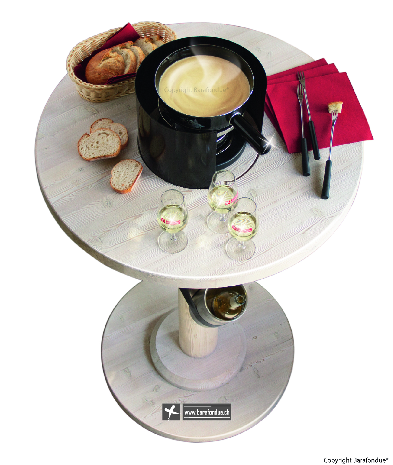 Pour vos manifestations ou apéros, laissez parler votre imagination avec le Bar à fondue© Pour vos manifestations ou apéros, laissez parler votre imagination avec le Bar à fondue©